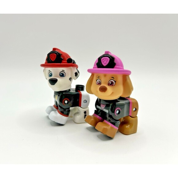 Duplo Mega Bloks Paw Patrol Skye & Marshall Figures Lot of 2 - Picture 1 of 12